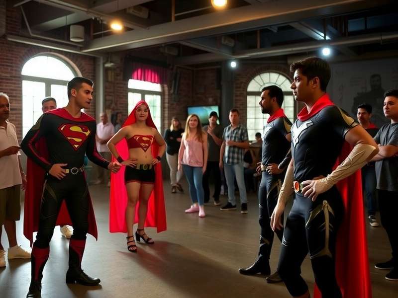 Zip Super Hero Showdown Community Meetup Zip Super Hero Showdown community meetup in Mumbai with players in superhero costumes